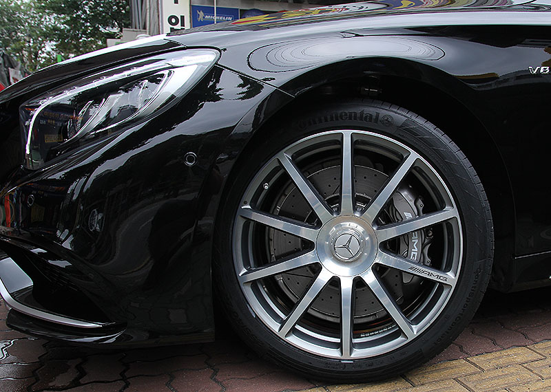 벤츠 S63 AMG 순정 타이어 컨티넨탈 CSC5  교환
