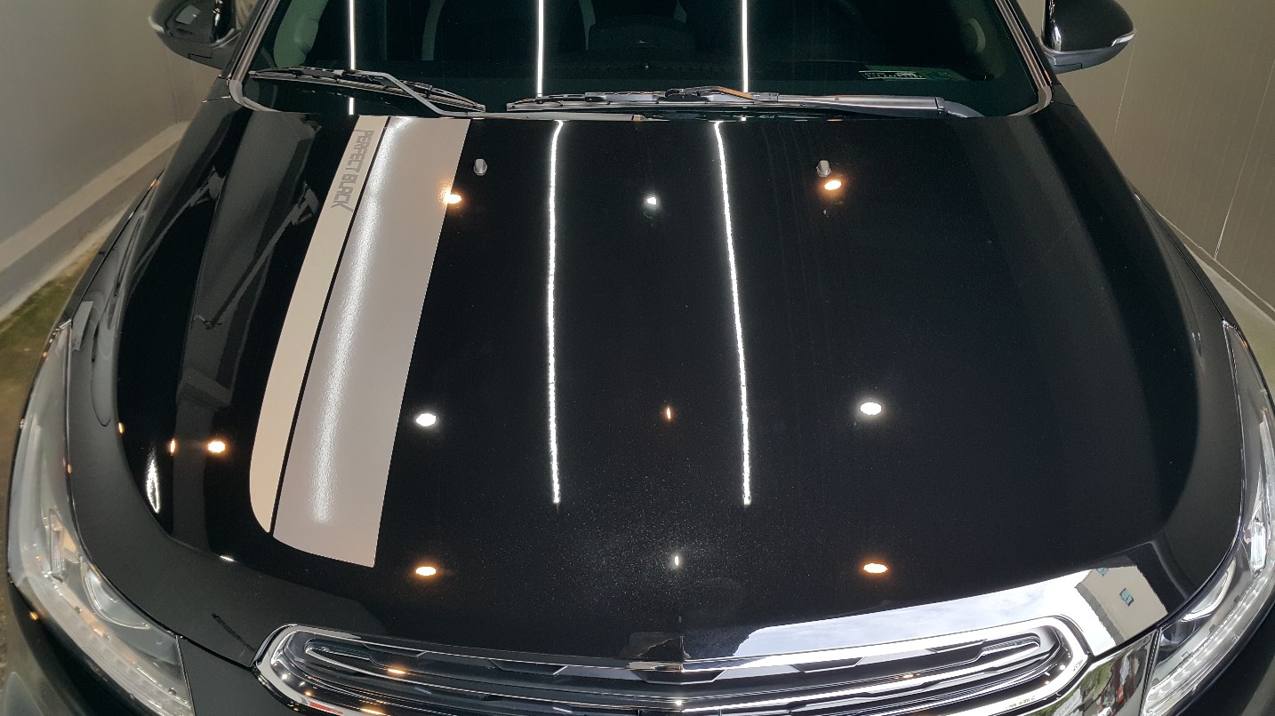 쉐보래 크루즈 신차 디테일링과 EXOv2 코팅