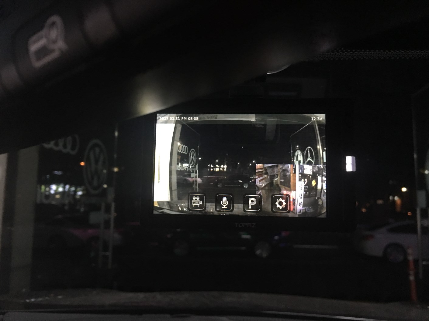 쏘렌토R 토파즈V2 2채널 블랙박스 장착 [수원 아이머큐리 공식대리점]