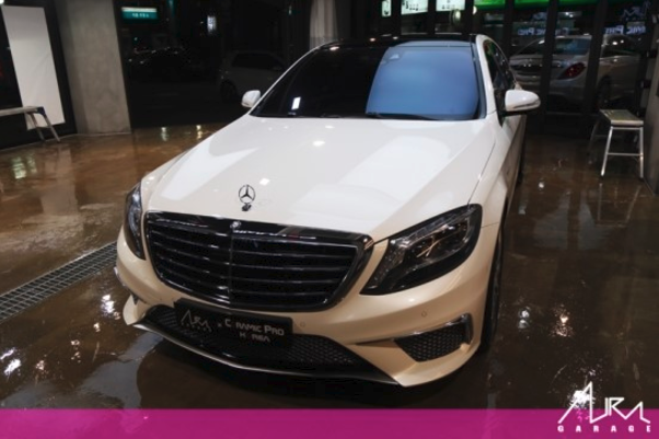[벤츠 S63 AMG] 아우라 게러지 AG2 대형 디테일링 서비스
