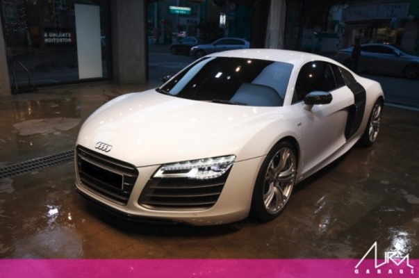 [아우디 R8] 아우라 게러지 AG3 중형 디테일링 서비스